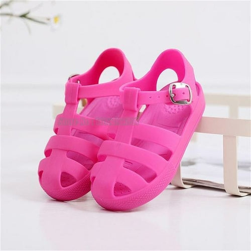 Candy Colored Gladiator Sandals