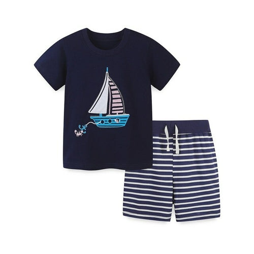 Boys Knitted Short Sets