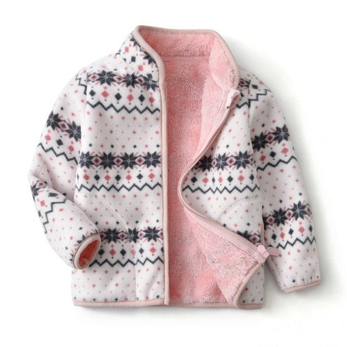 Fair Isle Polar Fleece Jacket