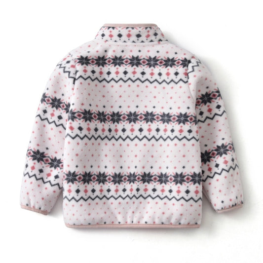 Fair Isle Polar Fleece Jacket